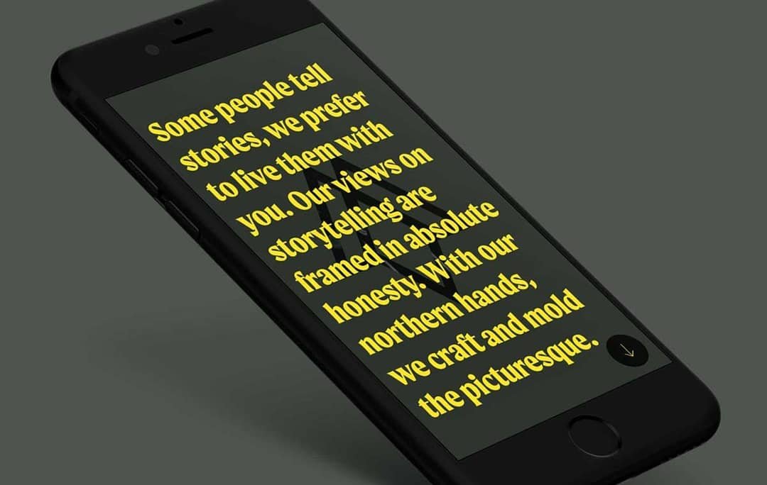 image of a laptop displaying a high end website